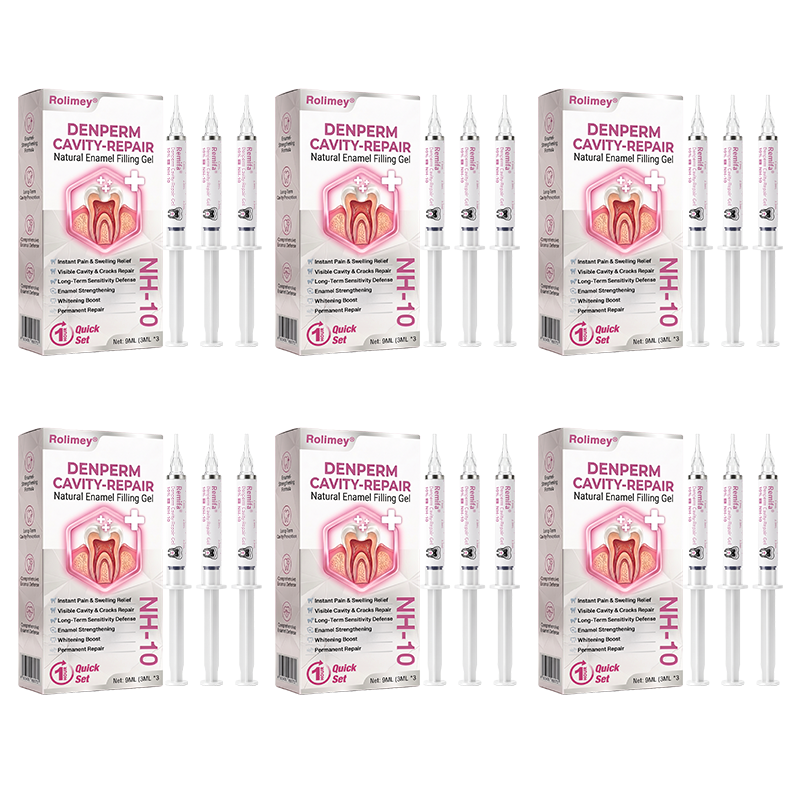 ⭐️Rolimey® DenPerm Cavity-Repair Natural Enamel Filling Gel