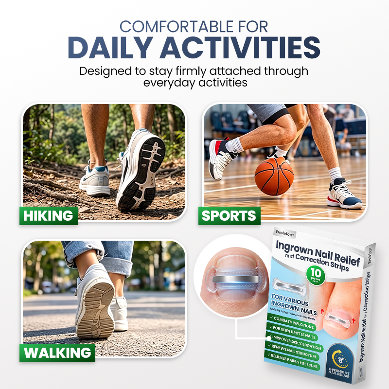 Evolvion® Ingrown Nail Relief & Correction Strips