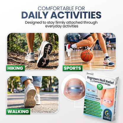 Evolvion® Ingrown Nail Relief & Correction Strips
