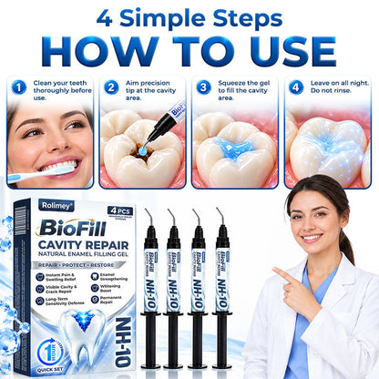 Rolimey® BioFill Cavity-Repair Natural Enamel Filling Gel