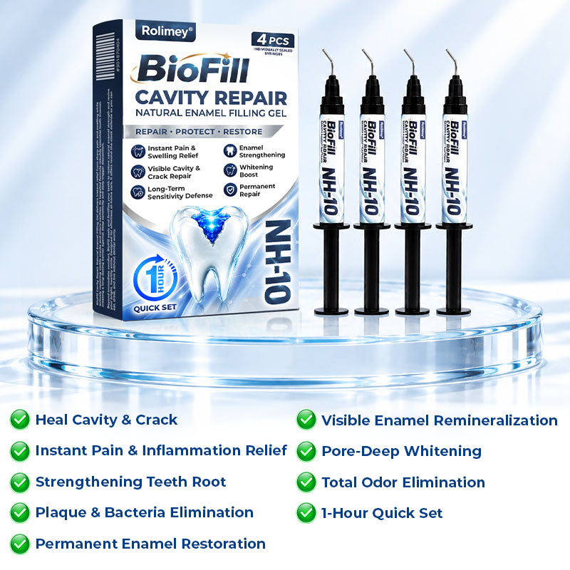 Rolimey® BioFill Cavity-Repair Natural Enamel Filling Gel