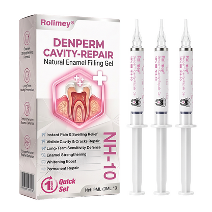 ⭐️Rolimey® DenPerm Cavity-Repair Natural Enamel Filling Gel
