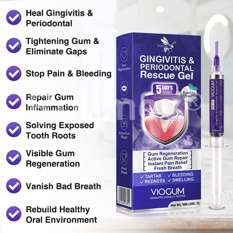 Rolimey® VioGum Gingivitis&Periodontal Rescue Gel