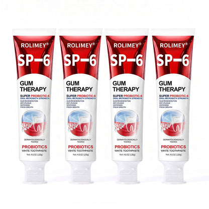 Rolimey® Bio-Probiotic SP-6 Gum Therapy Brightening Dental Toothpaste