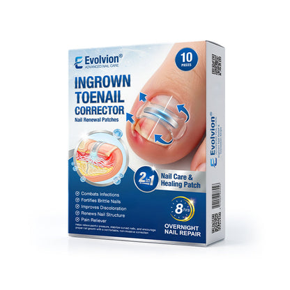 Evolvion® Ingrown Toenail Corrector Nail Renewal Patches