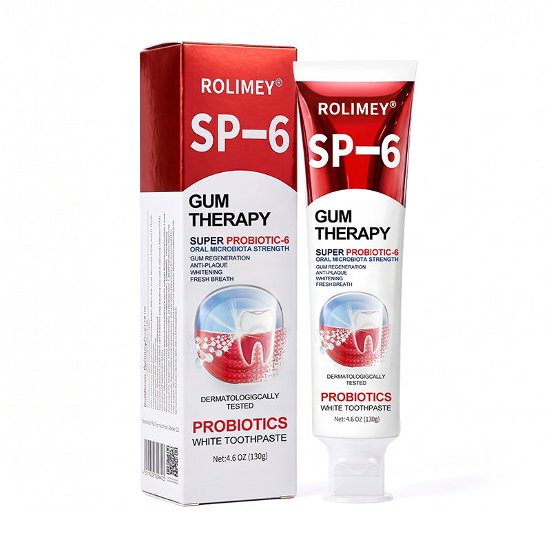 Rolimey® Bio-Probiotic SP-6 Gum Therapy Brightening Dental Toothpaste